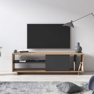 Kệ để tivi phòng khách thanh lịch SMLIFE Tiguas