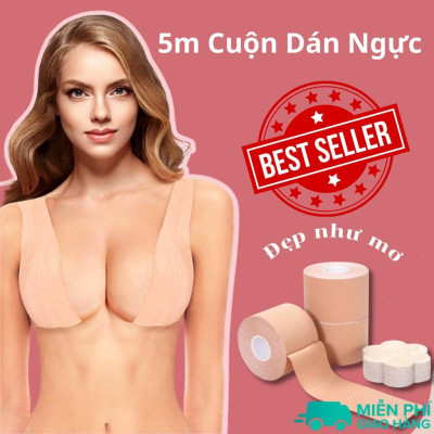 Cuộn Băng Dán Nâng Ngực 5 Mét - Có Thể Tạo Nhiều Kiểu Đa Dụng Cho Nữ dododios