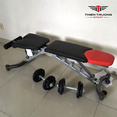Ghế tập gym đa năng HP01, ghế tập tạ điều chỉnh cao thấp, chắn chắn tại nhà giá rẻ