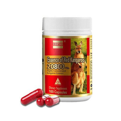 Thực Phẩm Chức Năng Viên Uống Tăng Cường Sinh Lực Nam Essence Kangaroo 20800mg