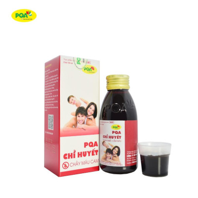 Chỉ Huyết PQA Thành Phần Từ Thiên Nhiên Hỗ Trợ Thanh Nhiệt, Cầm Máu Và Hạn Chế Xuất Huyết Hộp 125ml