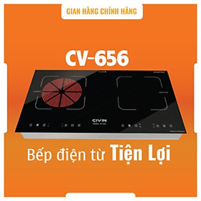 Bếp điện từ hồng ngoại CIVIN CV656 - Hàng nhập khẩu