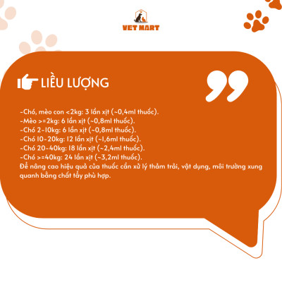 Lọ Xịt five Tox Spray Diệt Sạch Ve, Ghẻ, Rận, Bọ Chét, Bọ Mạt Cho Thú Cưng 100ml