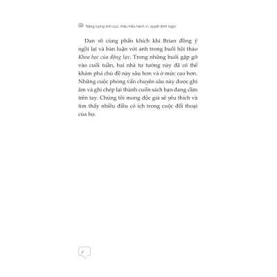 Năng Lượng Tích Cực Thấu Hiểu Hành Vi Quyết Định Logic