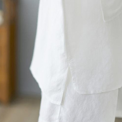 Set bộ sơ mi Linen đi chơi, đi biển xinh, mẫu mới mùa hè năm nay, phong cách cá tính trẻ trung