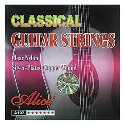 Bộ 6 dây đàn guitar Classic Alice A107N
