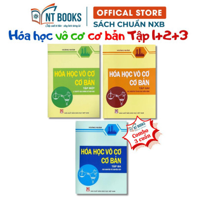 Sách - Hóa Học Vô Cơ Cơ Bản Tập 3 - Các Nguyên Tố Chuyển Tiếp - NXB Giáo Dục - HV