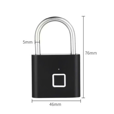 Ổ khóa cảm ứng vân tay mỗi khi ra ngoài không lo quên chìa khóa nữa 