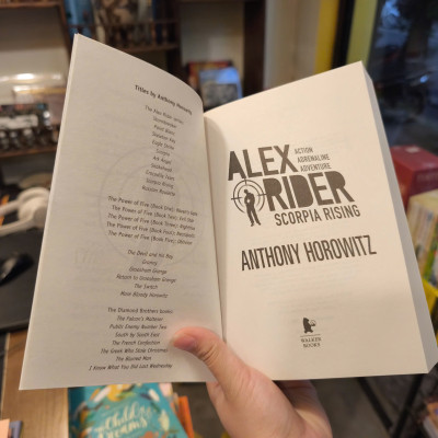 Sách - Alex Rider 9: Scorpia Rising by Anthony Horowitz