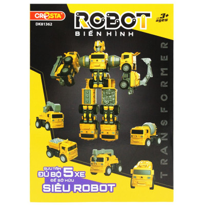 Đồ Chơi Robot Biến Hình - Xe Ben - Cresta DK81362