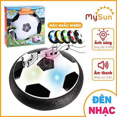 Bộ quả bóng đá trẻ em đồ chơi cho bé vận động thể thao trong nhà giá rẻ MySun tặng PIN