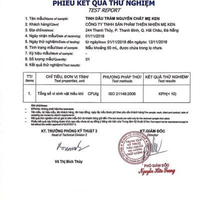 TINH DẦU TRÀM NGUYÊN CHẤT MẸ KEN-Chai 50ml