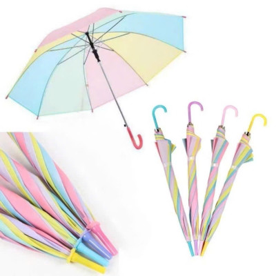 Ô Trong Suốt Cầu Vồng Nhiều Màu, Dài 70cm, Đường Kính 95cm, Phù Hợp Sự Kiện, Sống Ảo - HÀNG CHÍNH HÃNG MINIIN