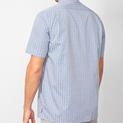 ÁO SƠ MI TAY NGẮN-V46-014617-BL2