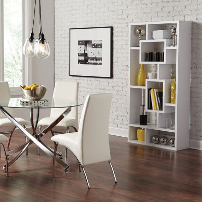 Kệ đỡ sách bằng gỗ thiết kế đơn giản, tinh tế SMLIFE Borcloff