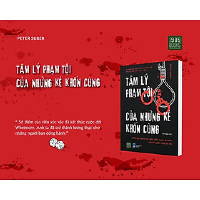 Sách Tâm Lý Phạm Tội Của Những Kẻ Khốn Cùng - 1980Books - BẢN QUYỀN