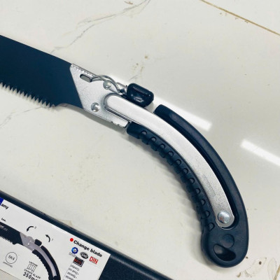Cưa gỗ, cưa cành cầm tay cao cấp 350mm Barker có vỏ bao đựng cưa