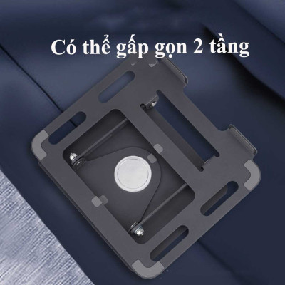 Giá đỡ,Đế tản nhiệt máy tính,laptop,ipad bằng hợp kim nhôm HXSJ K95 điều chỉnh 5 cấp độ cho máy 10-15,6 inch có thể gập - Hàng chính hãng