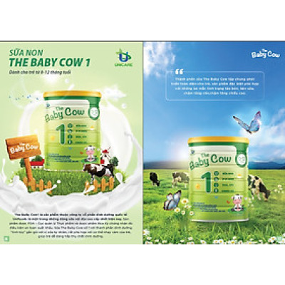 Combo 5 lon Sữa Non The Baby Cow 1 (900gr)