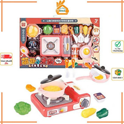Bộ Đồ Chơi Nấu Ăn Cho Bé 16 Chi Tiết – Trò Chơi Sáng Tạo, Phát Triển Kỹ Năng