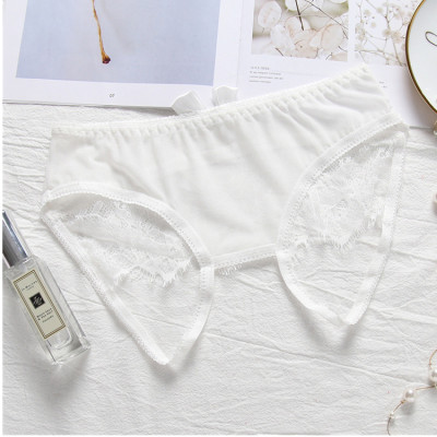 Quần lót nữ lọt khe nơ sau - Màu trắng