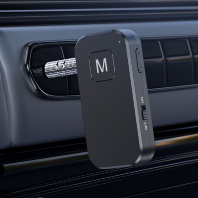 Bộ Thu Và Phát Âm Thanh Bluetooth 5.1 2 IN 1 Cho Xe Hơi BT03 - Hàng Nhập Khẩu