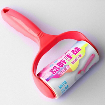 Con lăn bụi hồng có tay cầm làm sạch quần áo, ga giường ( Tặng kèm 2 Con lăn) Linh Chi Bedding