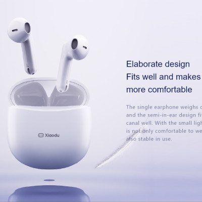 Tai Nghe Bluetooth v5.0 Thông Minh Xiaodu l Chống Thấm Nước IPX4 l Thiết Kế Sang Trọng Tinh Tế l Sạc Type C l Thời Gian Sử Dụng 16h l Hàng Chính Hãng