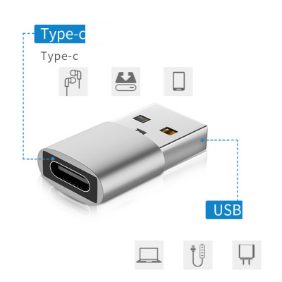 Đầu Chuyển USB Sang Type C - Hàng Nhập Khẩu