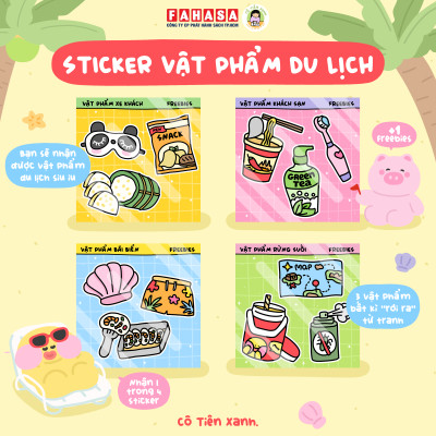 Bộ Tranh Tương Tác Cô Tiên Xanh - Chuyến Đi Du Lịch