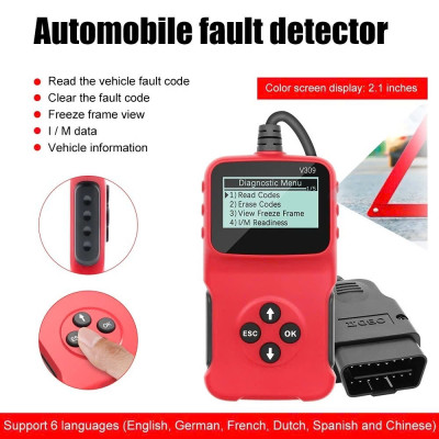 Máy Quét Đọc Mã Lỗi OBD2 Đa Năng V39 Chuẩn Đoán Tự Động: - Loại Tốt Cho Xe Hơi