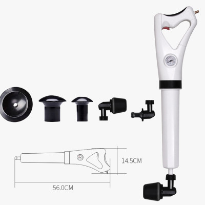 Dụng cụ thông tắc bồn cầu, cống bằng khi nén áp lực siêu mạnh