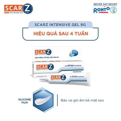 Kem mờ sẹo, liền sẹo chuyên sâu Scarz Intensive Gel 9g ( dạng gel)