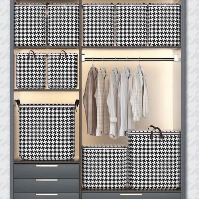 Túi Đựng Đồ Caro Trắng Đen – Đa Năng , Xếp Gọn, Tiện Dụng Cho Mọi Gia Đình