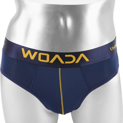 Bộ 5 Quần Lót Nam Woada Brief Thun Bột 4 Chiều LK130 - Màu Ngẫu Nhiên