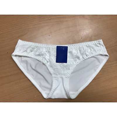 Combo 10 quần lót thun lạnh ren trước  Nhiều màu hàng việt nam - 5 da & 5 trắng Size M