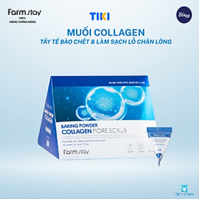 Muối Collagen Tẩy Tế Bào Chết & Làm Sạch Lỗ Chân Lông _ Baking Powder Collagen Pore Scrub