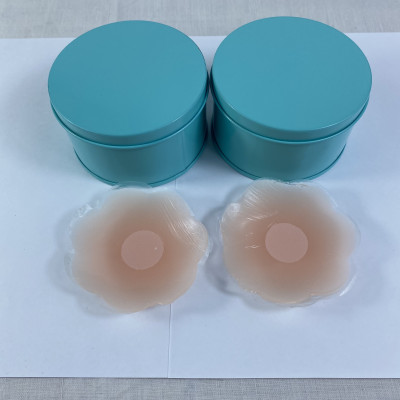 Hộp 5 cặp áo dán ngực, miếng dán ngực silicon, miếng dán đầu ti NL004