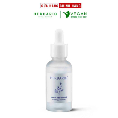 Serum Hoa Đậu Biếc Herbario 30ml ngăn ngừa lão hóa thuần chay