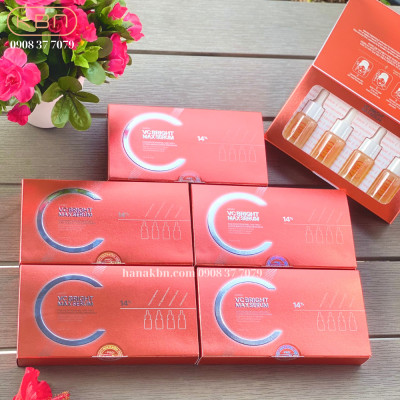 Combo 5 Bộ Serum Vitamin C - VC BRITGH MAX SERUM - Làm Sáng Da (Hàng Chính Hãng) + Tặng 1 bộ