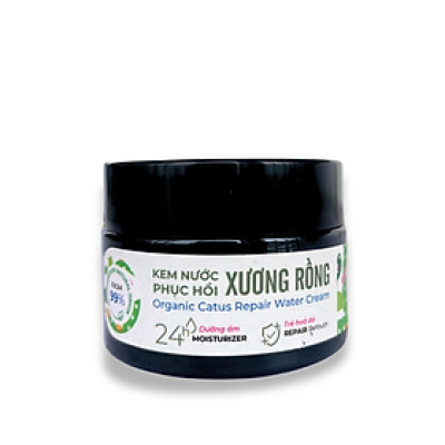 Kem Dưỡng Ẩm Phục Hồi Và Trẻ Hoá Da Hữu Cơ