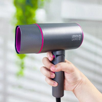 Máy sấy tóc Lebenlang LBL3088 công suất 2100W của Đức, chống xơ rối tóc bằng công nghệ ion - Hàng Chính Hãng