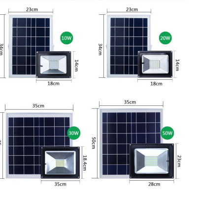 Đèn Led Năng Lượng Mặt Trời Chiếu Sáng Ngoài Trời IP65 100W AZONE