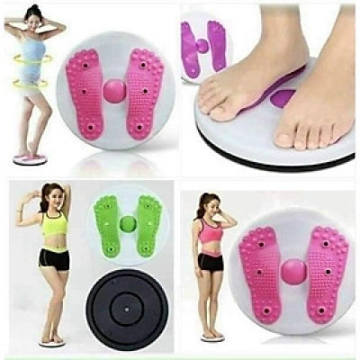 Đĩa xoay eo kèm hộp  ,bàn xoay eo 360 độ tập thể dục giảm cân tại nhà an toàn ,nhỏ gọn và tiện lợi