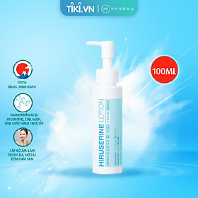 [DATE T11.2025] Sữa dưỡng mềm mịn & làm trắng da Hiruserine Lotion (100ml)