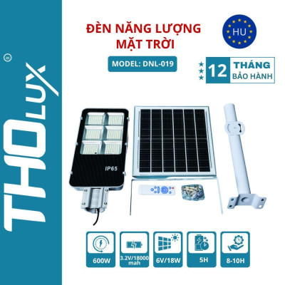 Đèn năng lượng mặt trời DNL-015 Tholux 600W