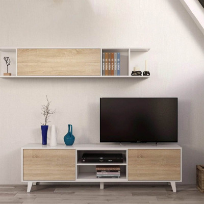 Kệ tivi gia đình thiết kế thông minh thanh lịch SMLIFE Trollop