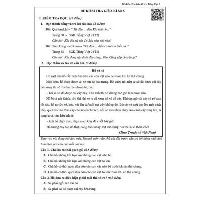 Sách - Combo Bài Tập Tuần và Đề Kiểm Tra Lớp 4 - Môn Toán và Tiếng Việt học kì 2 (4 cuốn)