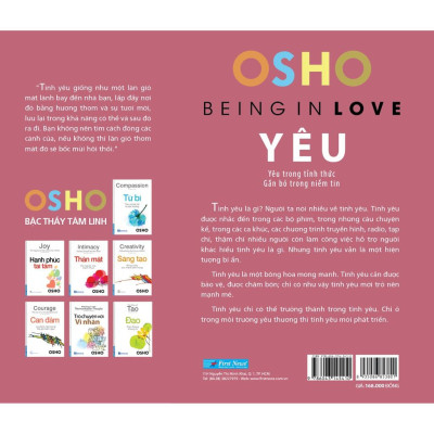 OSHO Yêu (Yêu trong tỉnh thức, gắn bó trong niềm tin) - FirstNews