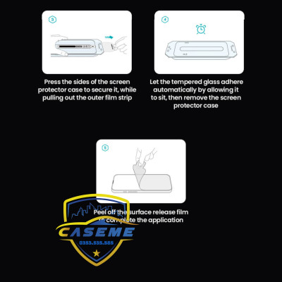 Kính cường lực cho iPhone 16 Pro Max, iPhone 16 Pro, iPhone 16 Plus, iPhone 16 hiệu NillkinAmazing CP+ Pro full màn hình, chống vân tay, chống vỡ, chống xước cao cấp - Hàng chính hãng.